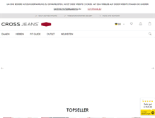 Tablet Screenshot of crossjeans.de